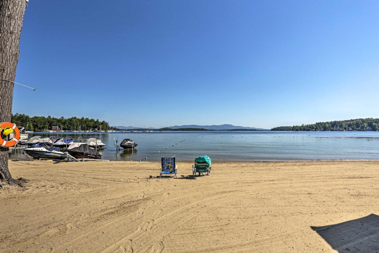 Lake Getaway Walk Across Street To Private Beach! Gilford Dış mekan fotoğraf