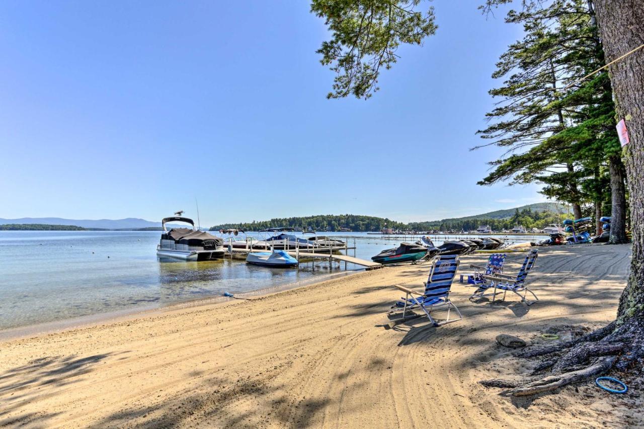Lake Getaway Walk Across Street To Private Beach! Gilford Dış mekan fotoğraf