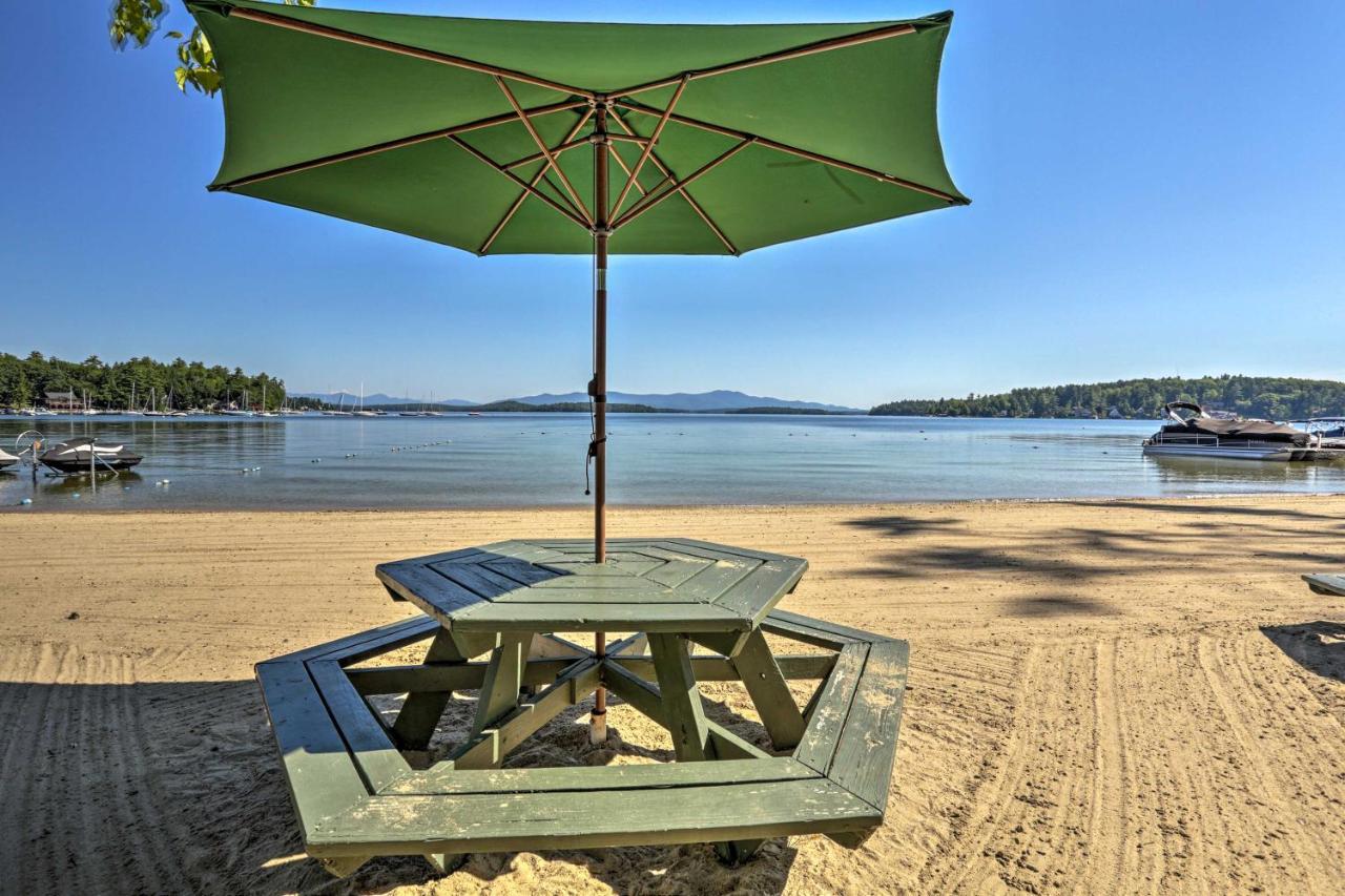 Lake Getaway Walk Across Street To Private Beach! Gilford Dış mekan fotoğraf