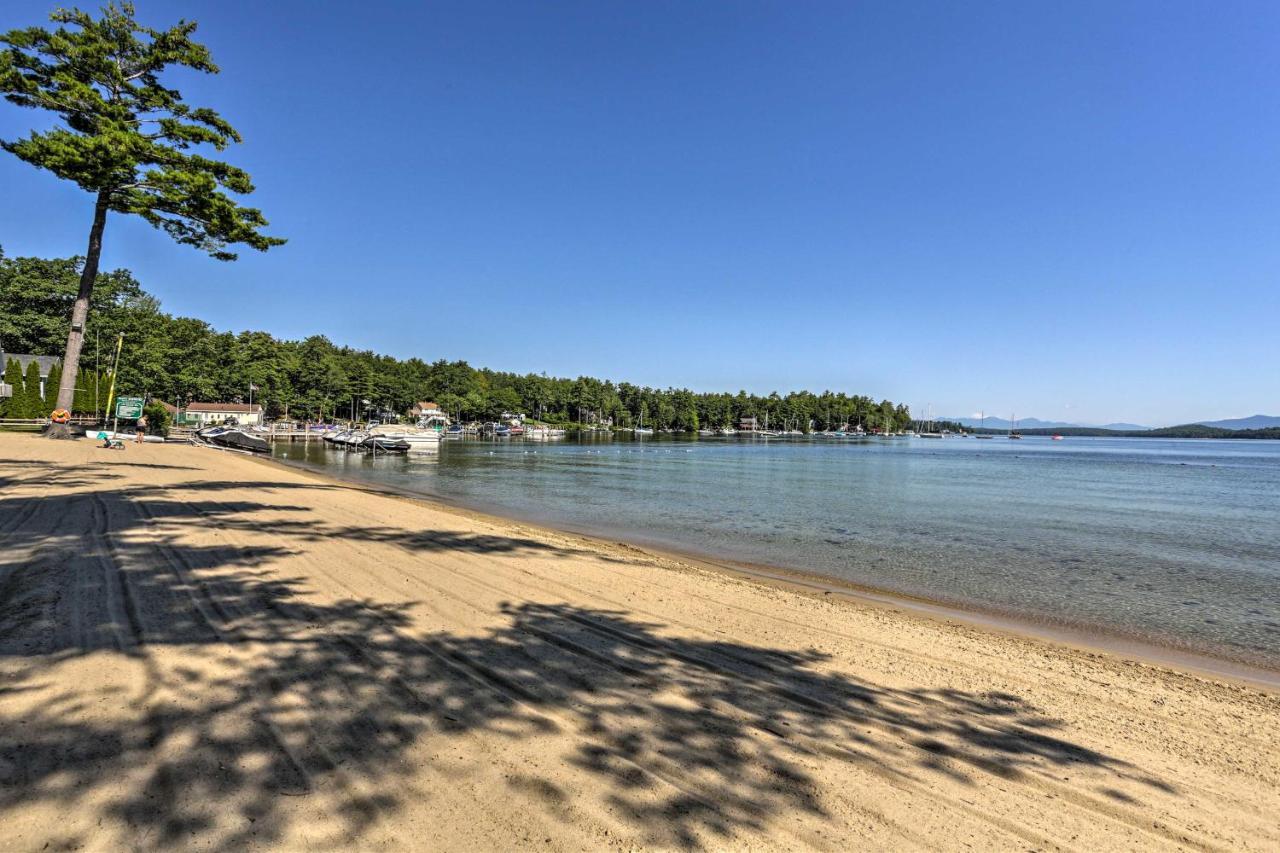 Lake Getaway Walk Across Street To Private Beach! Gilford Dış mekan fotoğraf
