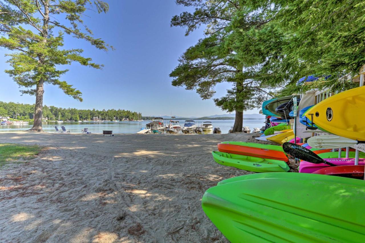 Lake Getaway Walk Across Street To Private Beach! Gilford Dış mekan fotoğraf